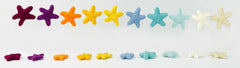 Filzstern 3cm in tollen Farben aus 100% Wolle