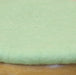 Sitzkissen Filz rund ca.40 cm 100% Wolle als Stuhlkissen Farbe 19 Marineblau - 8-Natur