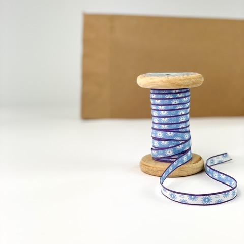 Webband, Schneeflocke 2 Meter