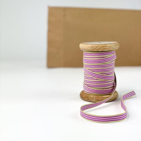 Webband,  gestreift 2 Meter