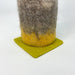 Handgemachte Filzplatten bunt gemischt 10x10cm - 8-Natur