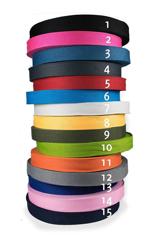 1 Meter, Gurtband Taschenband einfarbig, 4 cm breit, zum Aussuchen