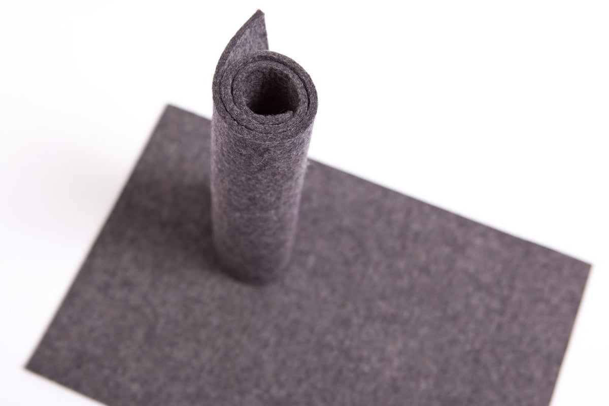3mm Wollfilz Platte 20 x 30 cm zum Basteln und Aussuchen - 8-Natur