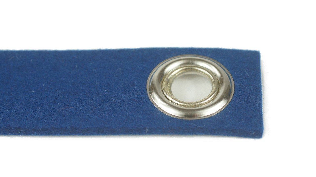 Filzstreifen mit Öse 25 x 3 cm zum Aussuchen - 8-Natur