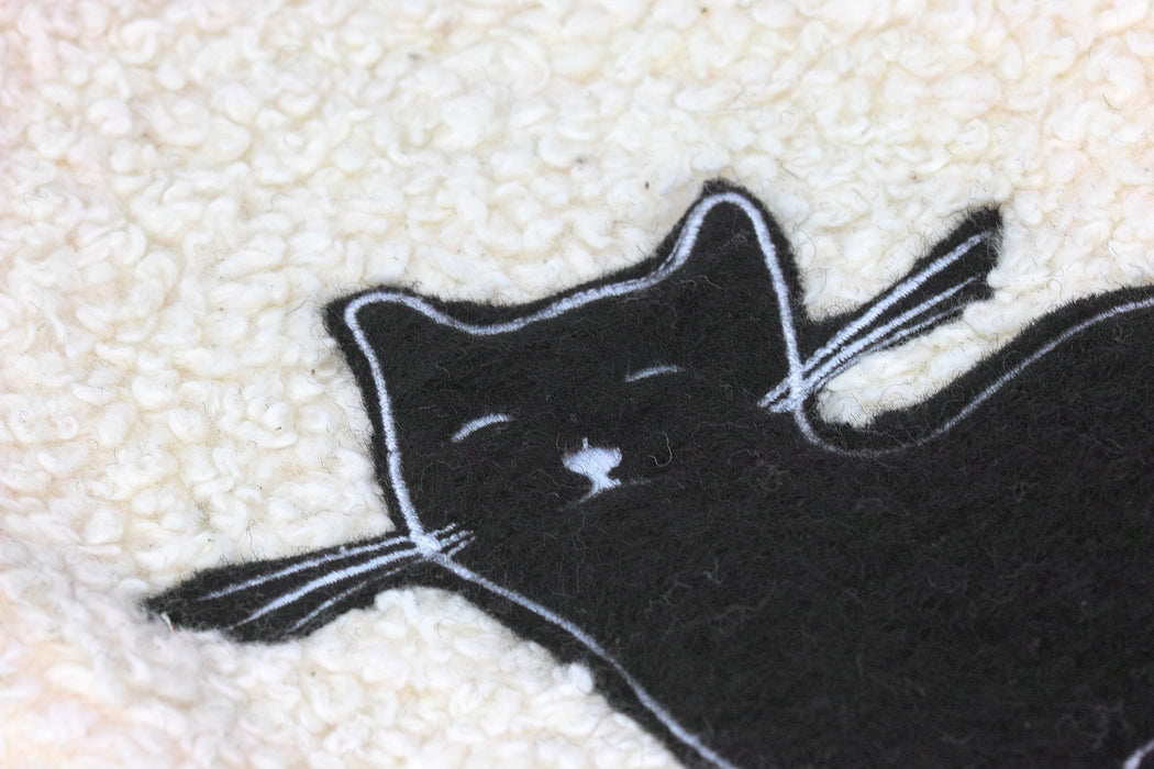 Wärmflasche Katze schwarz - 8-Natur